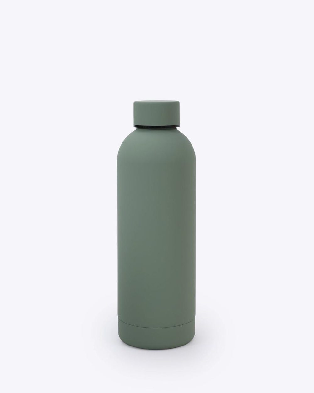 Sage green insulated water bottle